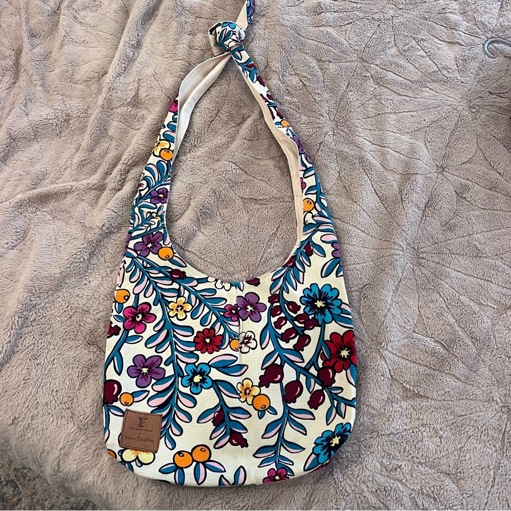 Vera Bradley New Hope Girl Limited Edition Hobo Bag Purse